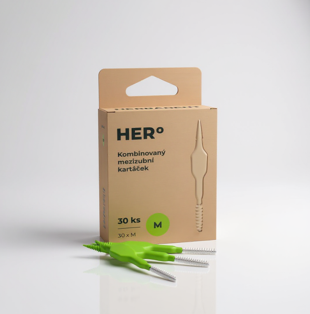 Herbadent Hero Escovilhão Interdentário Tamanho M